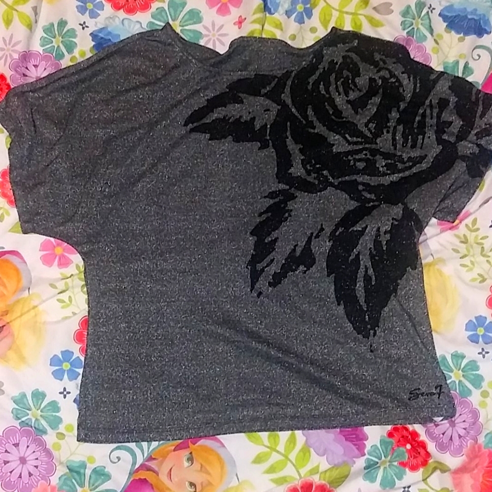 Rose sparkling Tee shirt